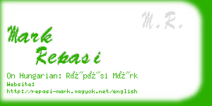mark repasi business card